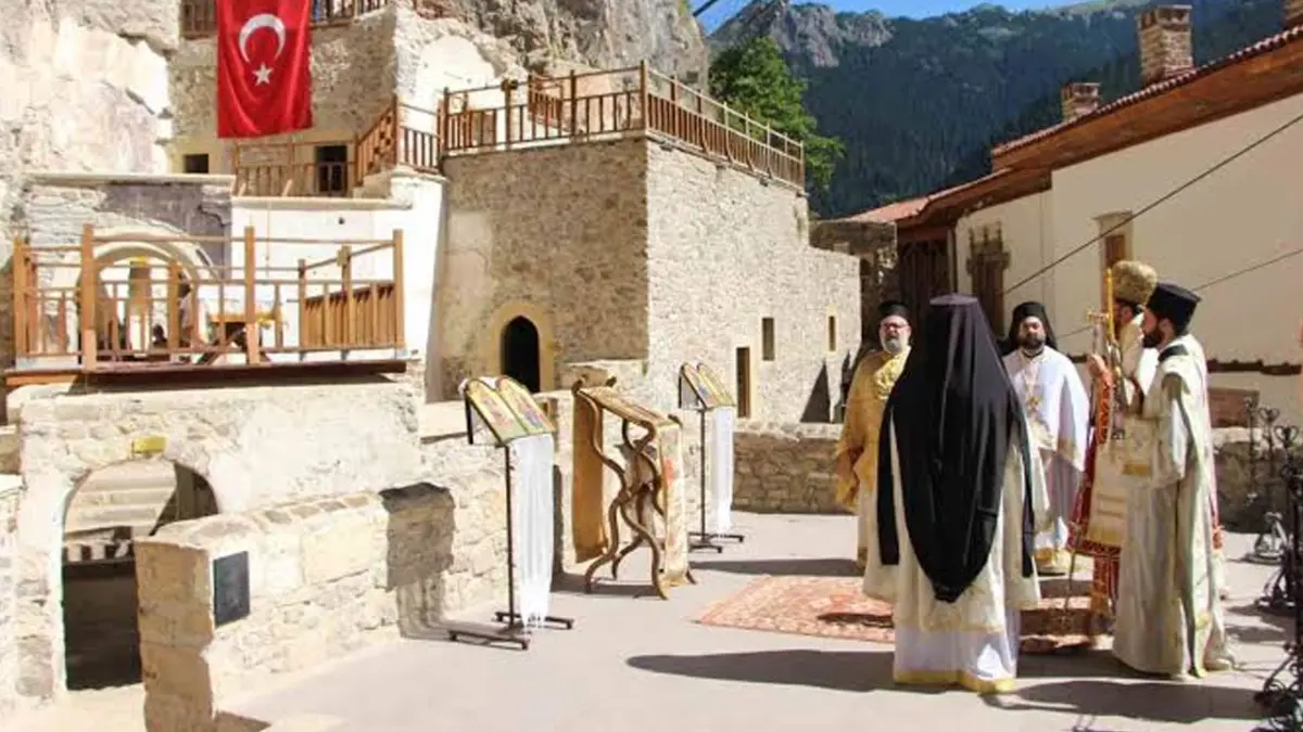 Sümela Manastırı ayinine tepki: Basına kapalı yapılacak