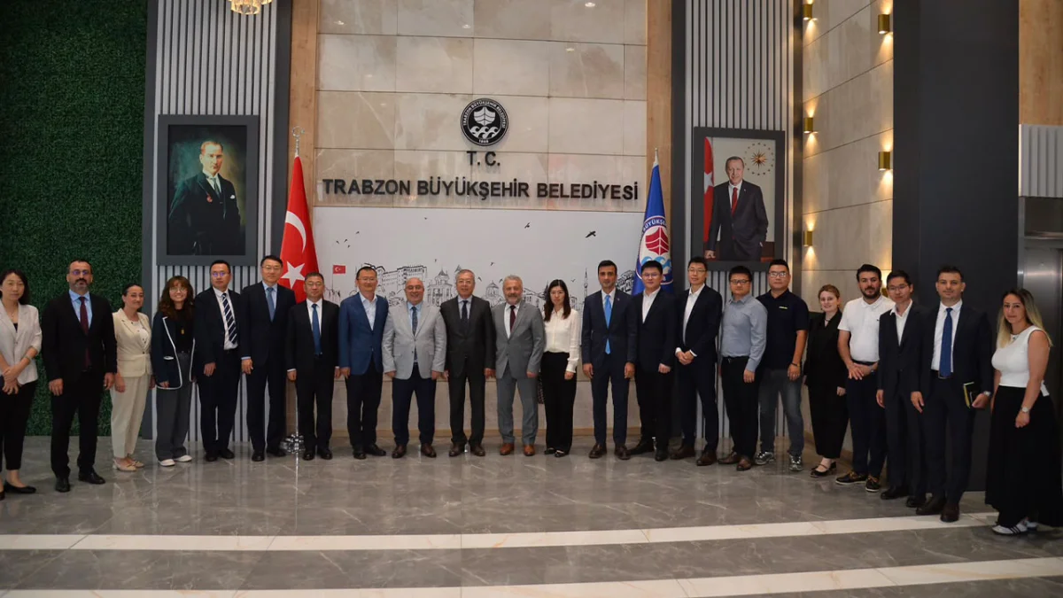 Trabzon Büyükşehir'den Çin ile yatırım ve ticaret için yeni adım