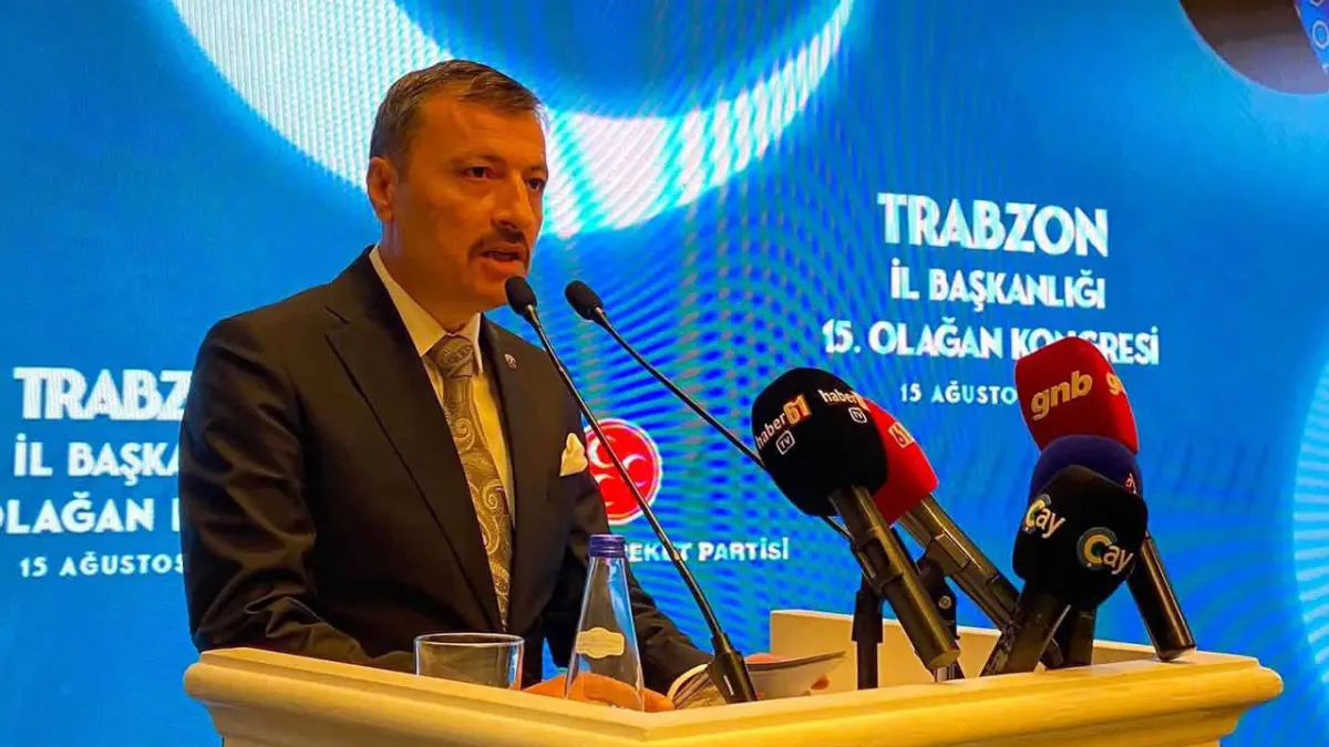 Trabzon MHP’de yeni dönem başladı: İlk mesaj dikkat çekti