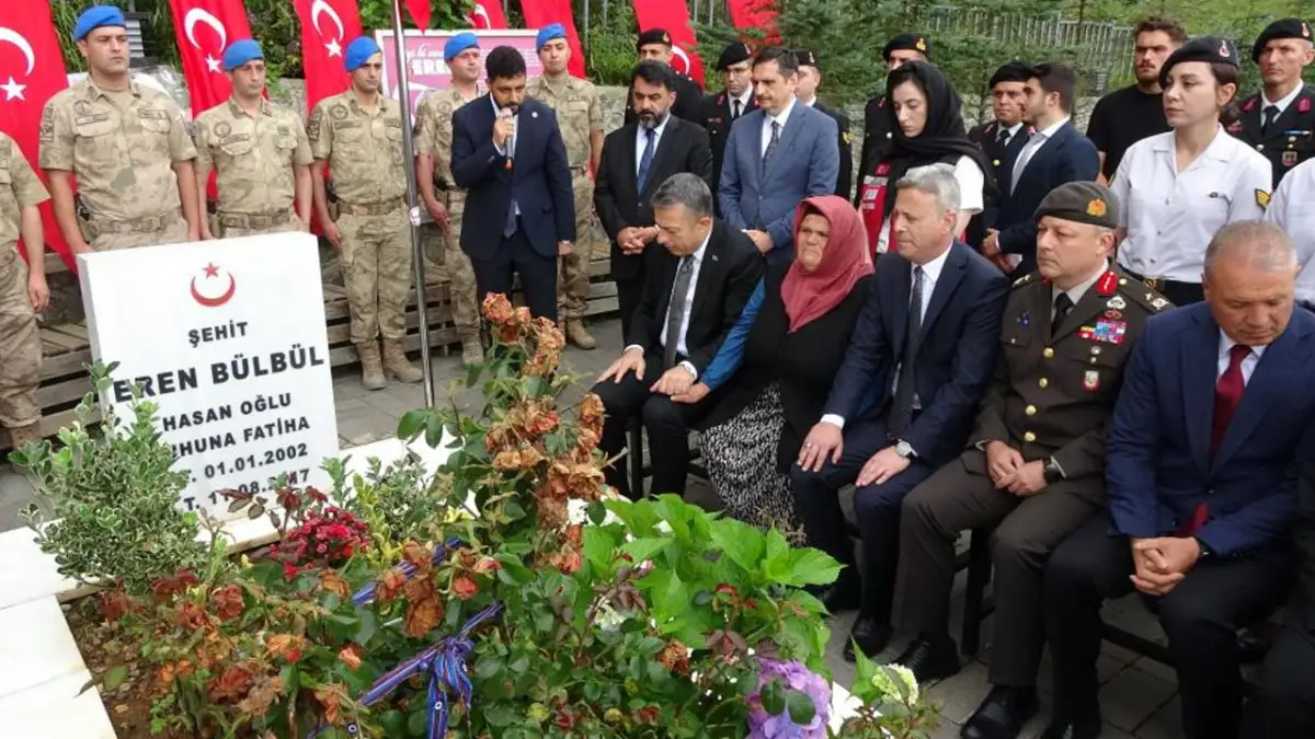 Trabzon’da Eren Bülbül şehadetinin 9. yılında unutulmadı