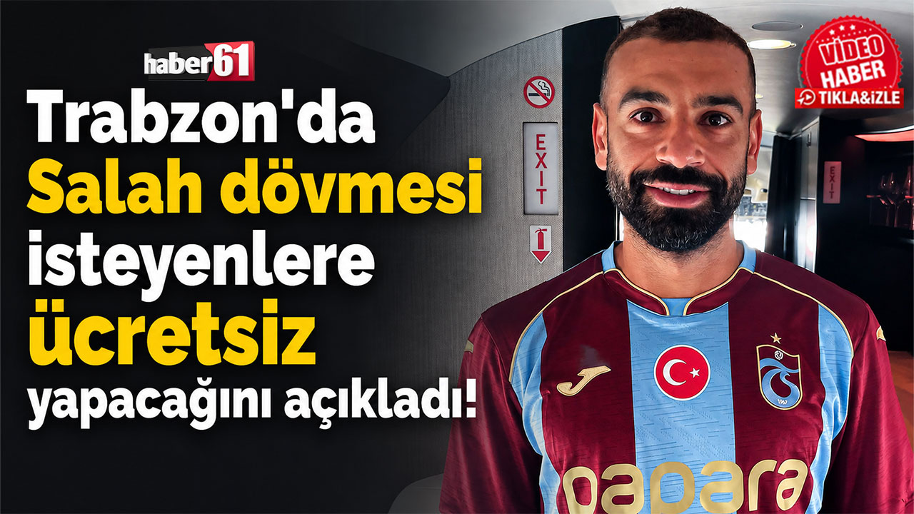 Trabzon'da Salah dövmesi isteyenlere ücretsiz yapacağını açıkladı!