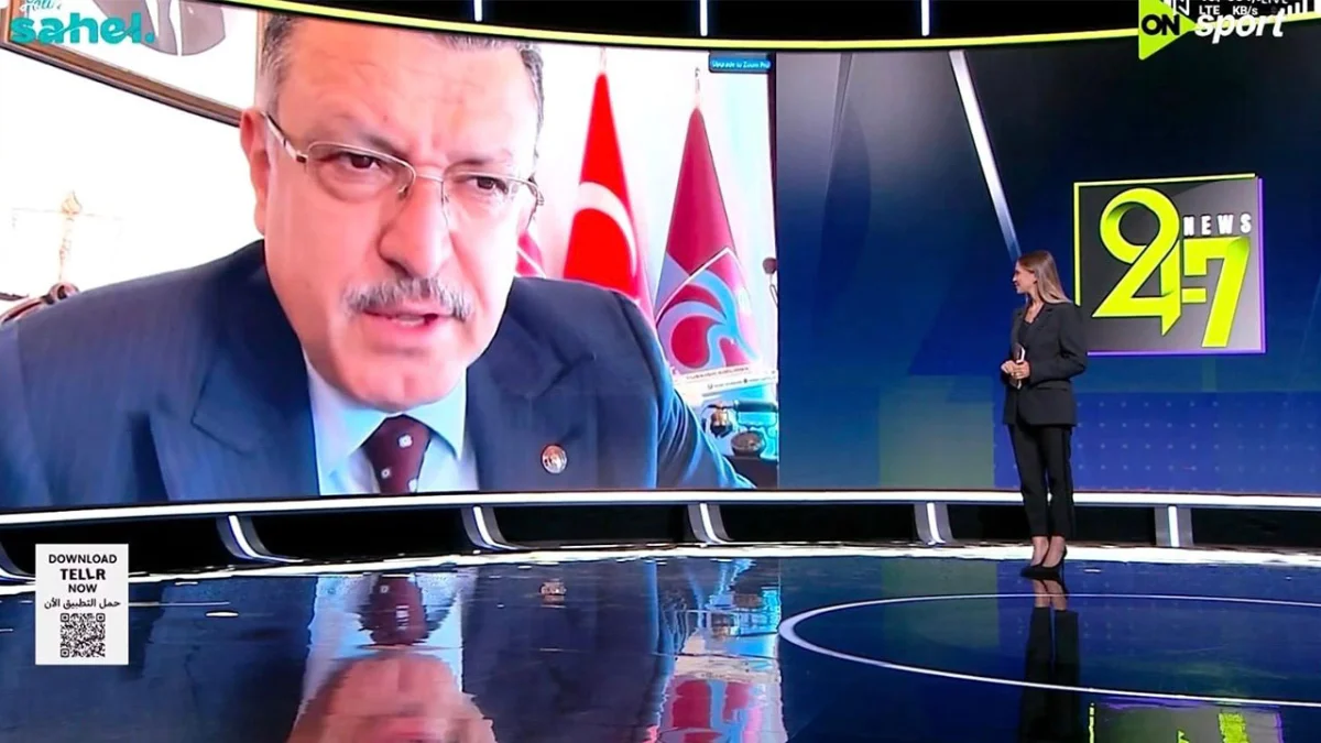 Trabzon’da Salah etkisi Mısır ekranlarına böyle yansıdı