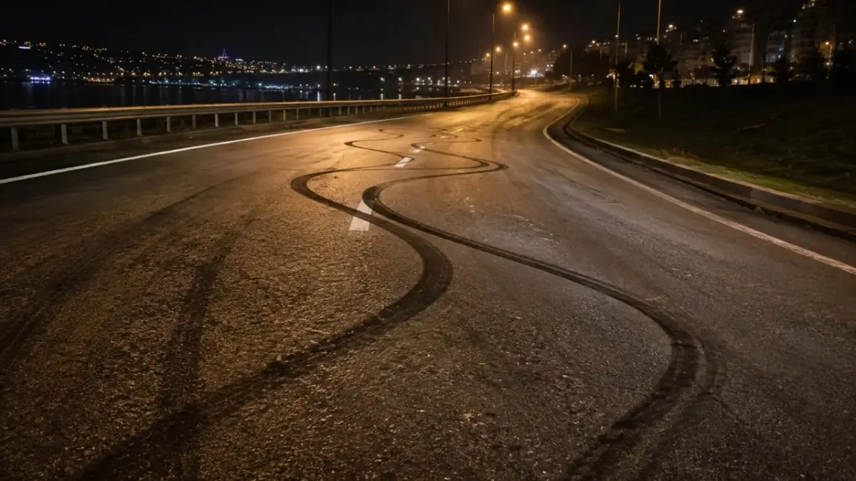 Trabzon’da trafiği tehlikeye atan maganda aranıyor!
