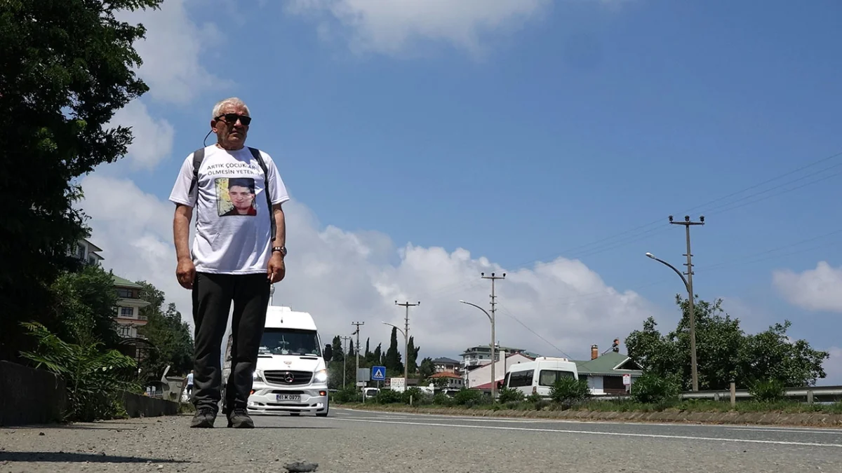 Trabzon’dan Ankara’ya silahlı olaylarda öldürülen çocuklar için yürüyor