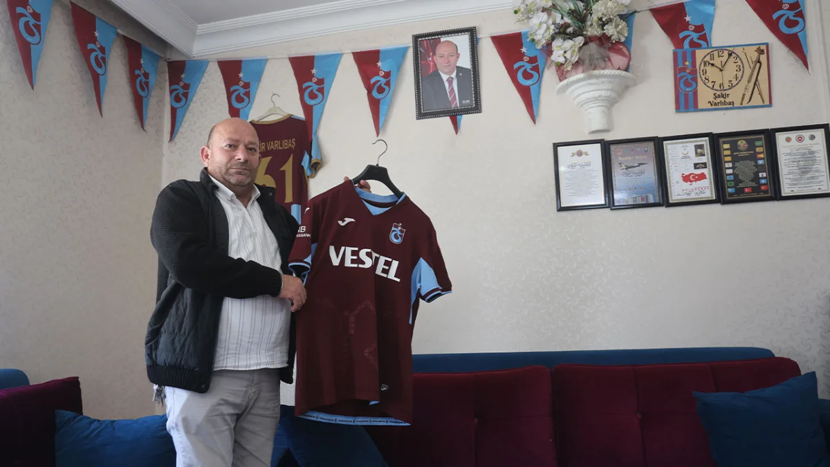 Trabzon’dan Hatay’a uzanan Trabzonspor sevdası görenleri şaşkına çevirdi