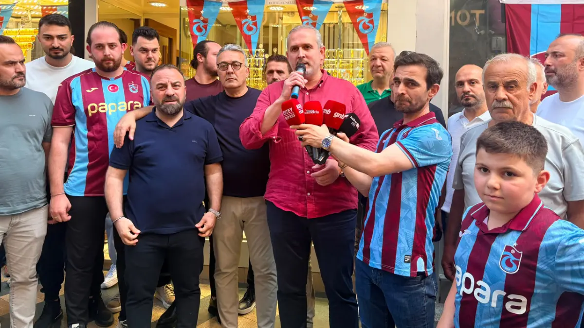 Trabzonlu kuyumculardan Trabzonspor için anlamlı destek!