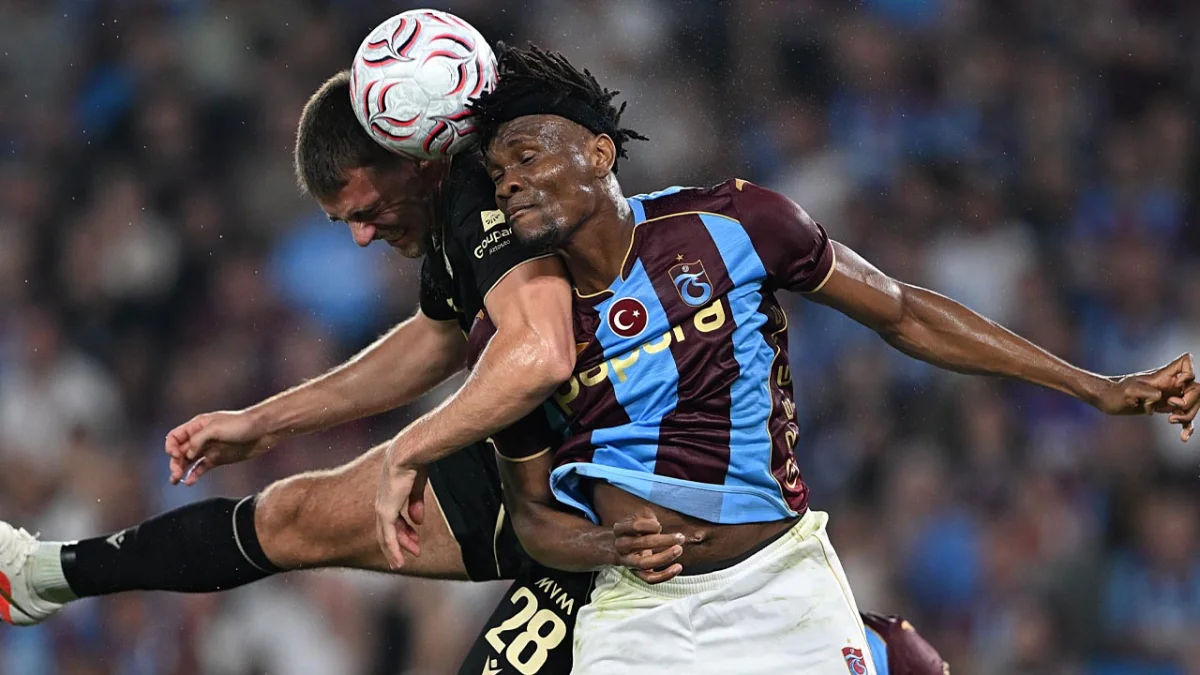 Trabzonspor evinde Ferencvaros’a mağlup oldu! Tur şansı Macaristan’a kaldı