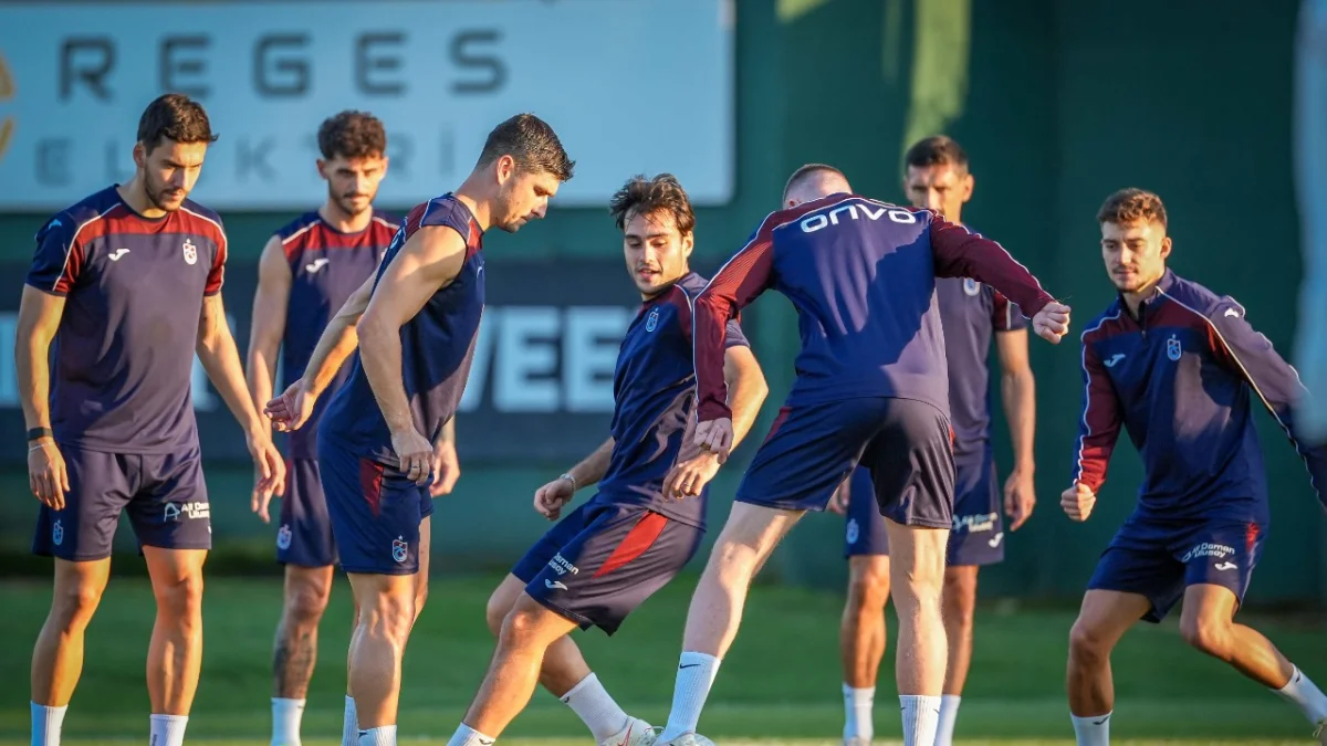 Trabzonspor’da Başakşehir mesaisi başladı! Fırtına vites yükseltti