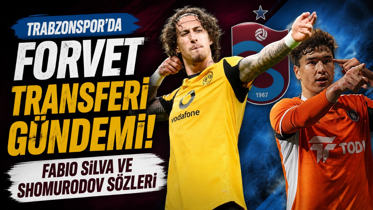 Trabzonspor’da forvet transferi gündemi! Fabio Silva ve Shomurodov sözleri