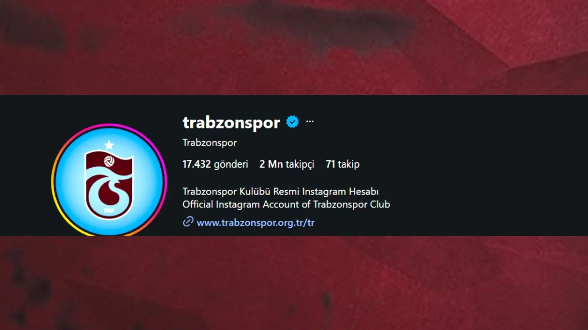 Trabzonspor’da Salah etkisi! Takipçi sayısı 2 milyona ulaştı