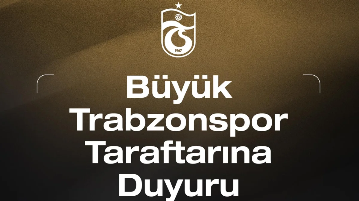 Trabzonspor’dan Salah karşılaması öncesi taraftara önemli uyarı