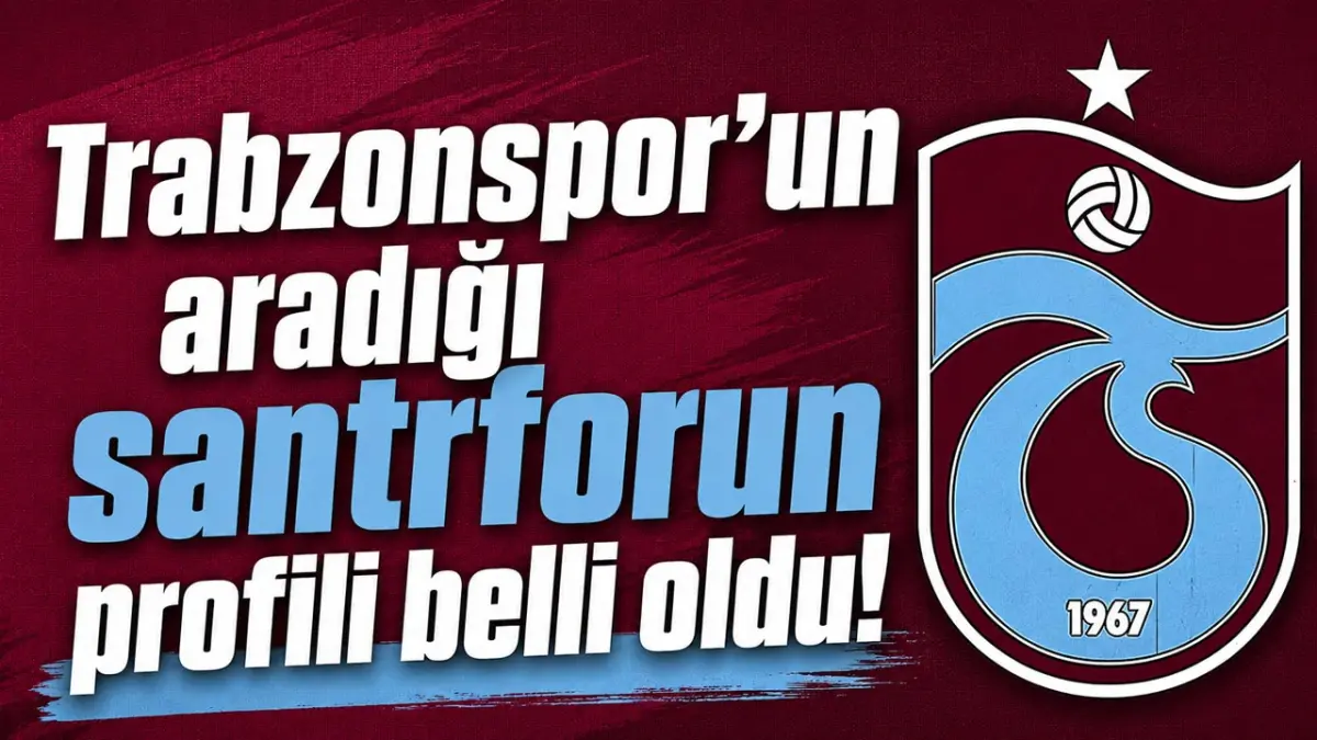 Trabzonspor’un aradığı santrforun profili belli oldu!