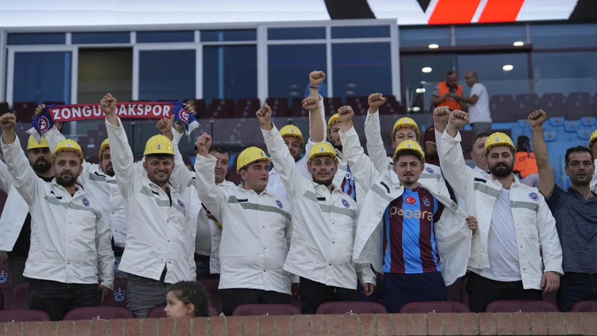 Zonguldaklı madenciler Trabzon’da! “Kendimizi çok özel hissettik”