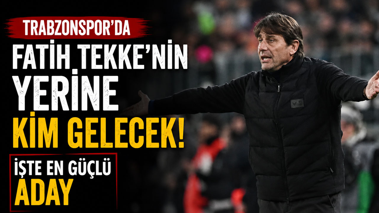 Trabzonspor’da Fatih Tekke’nin yerine kim gelecek! İşte en güçlü aday
