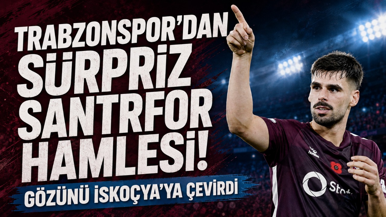 Trabzonspor’dan Sürpriz Santrfor Hamlesi! Gözünü İskoçya’ya çevirdi