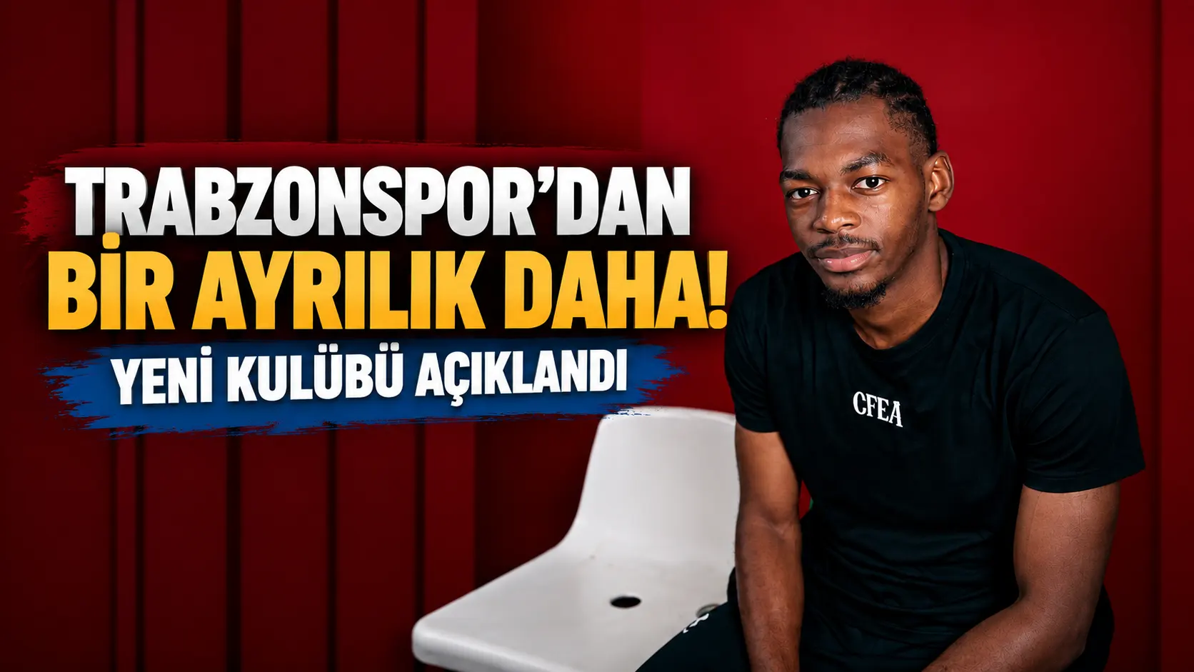 Trabzonspor’dan bir ayrılık daha! Yeni kulübü açıklandı