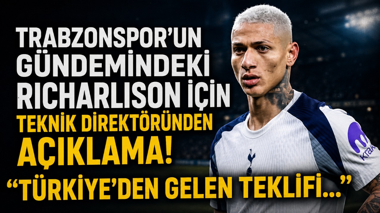 Trabzonspor iddialarıyla gündeme gelen Richarlison için net karar