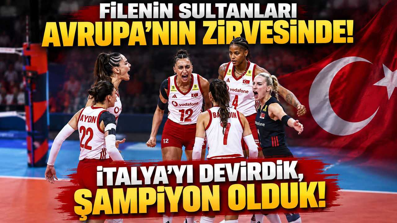Filenin Sultanları Avrupa’nın zirvesinde! İtalya’yı devirdik, şampiyon olduk