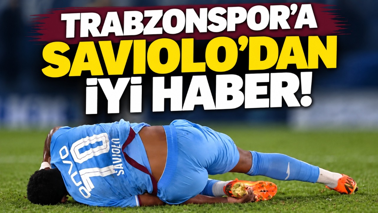 Trabzonspor’a Saviolo’dan iyi haber!