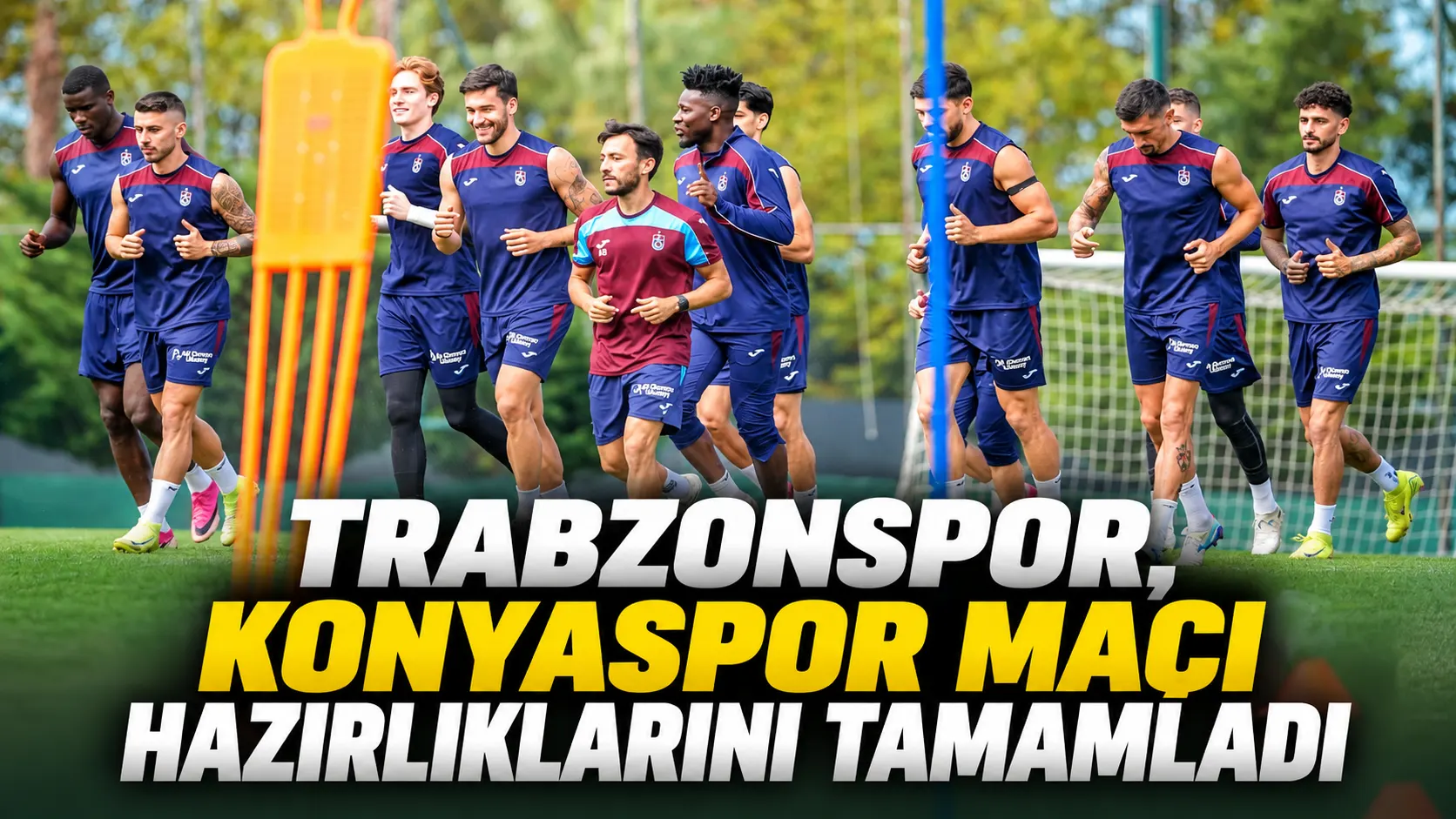 Trabzonspor, Konyaspor maçı hazırlıklarını tamamladı