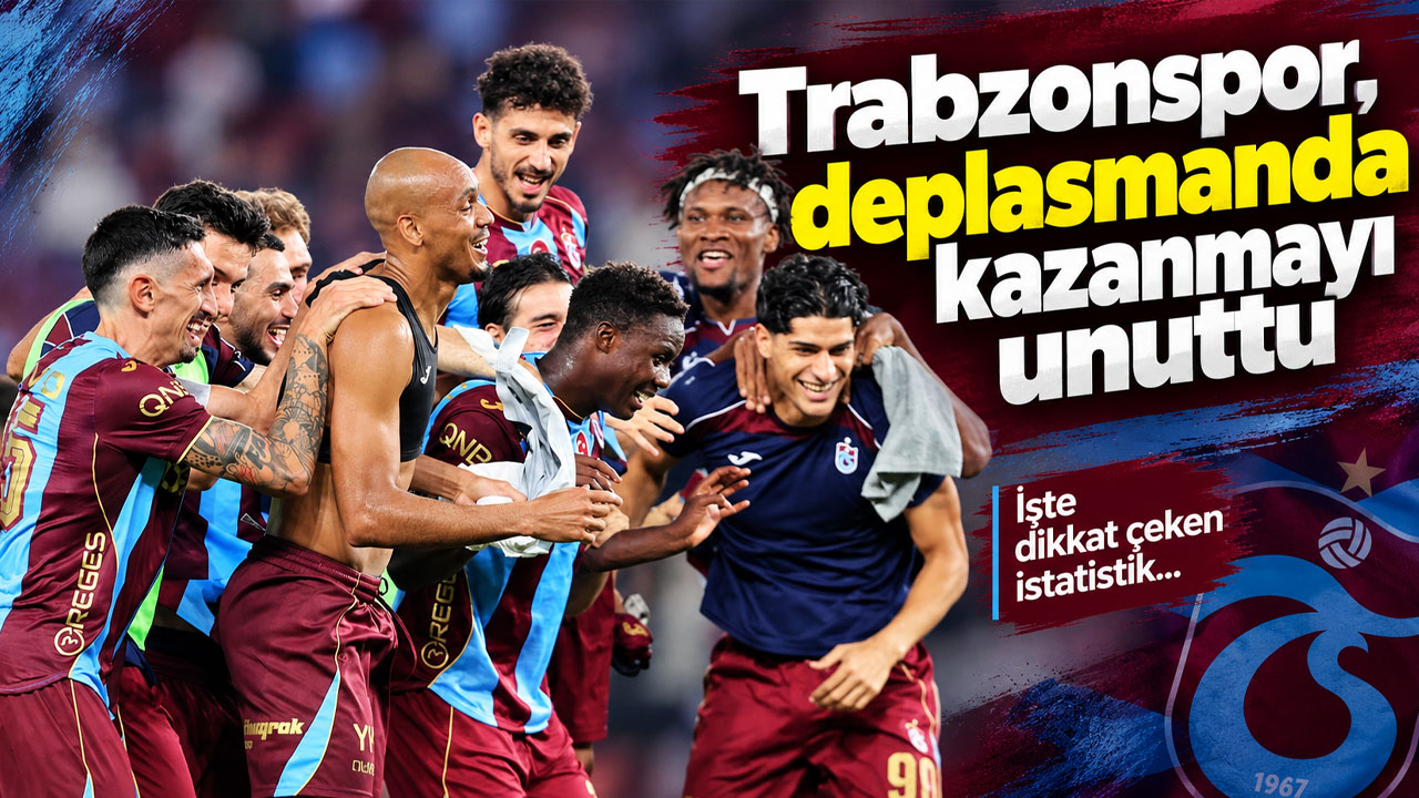 Trabzonspor, deplasmanda kazanmayı unuttu