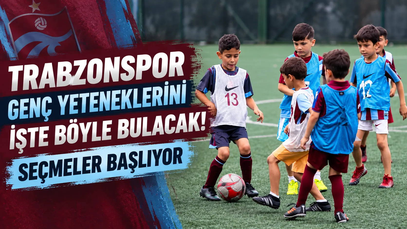 Trabzonspor genç yeteneklerini işte böyle bulacak! Seçmeler başlıyor
