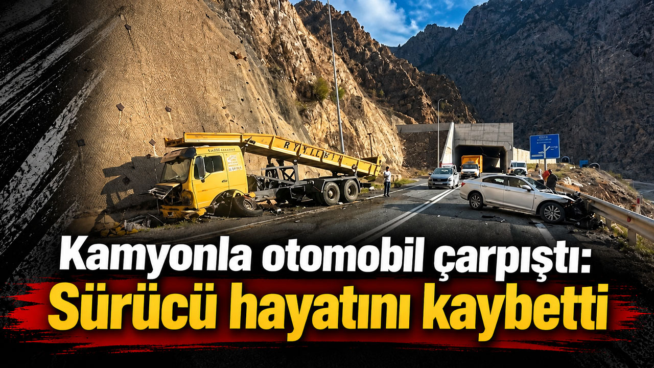 Artvin’de kamyonla otomobil çarpıştı: Sürücü hayatını kaybetti