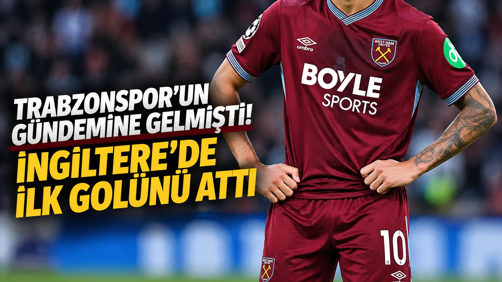 Trabzonspor’un gündemine gelmişti! İngiltere’de ilk golünü attı