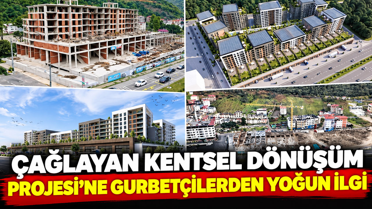 Çağlayan Kentsel Dönüşüm Projesi’ne gurbetçilerden yoğun ilgi