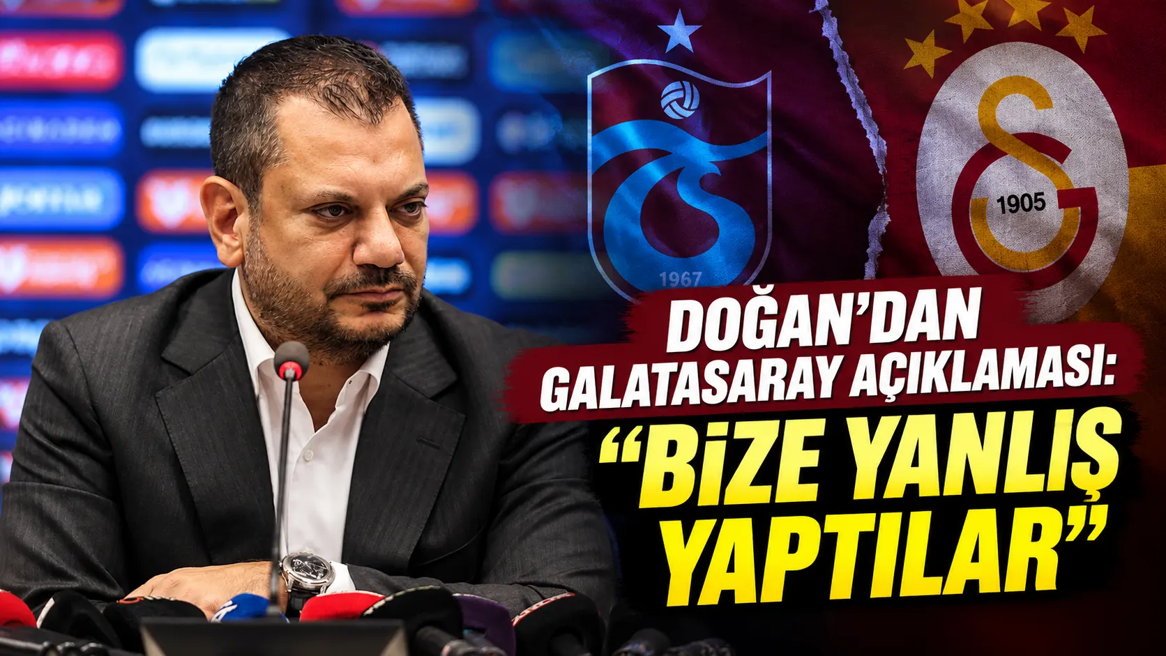 Ertuğrul Doğan’dan Galatasaray açıklaması: “Bize yanlış yaptılar”