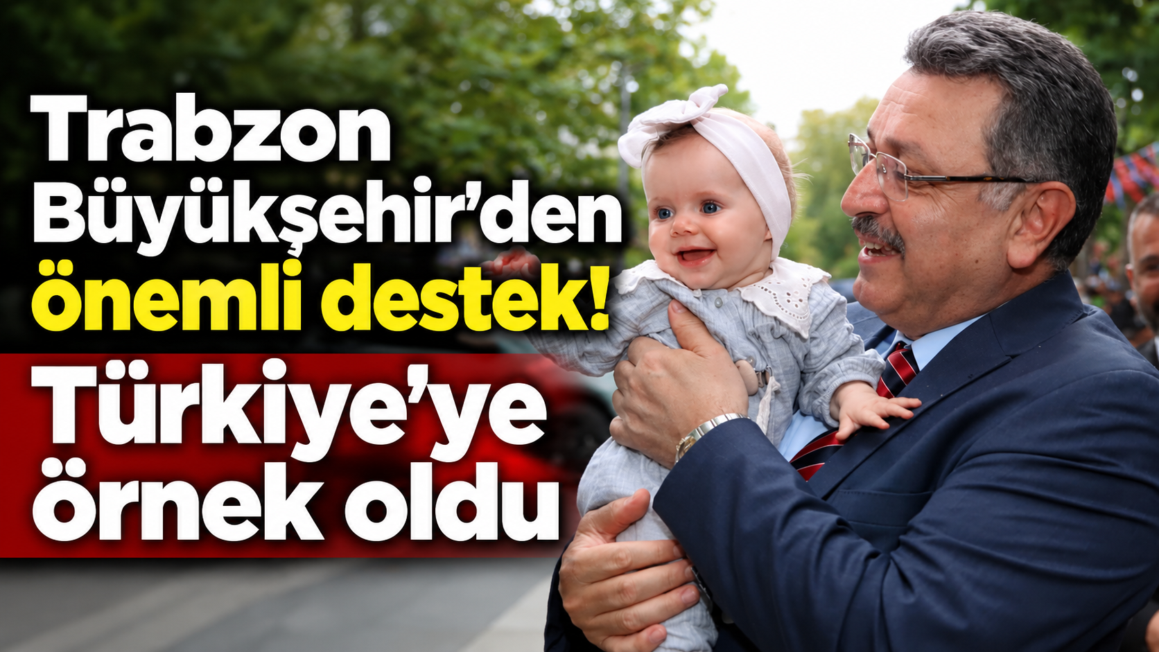Trabzon Büyükşehir’den önemli destek! Türkiye'ye örnek oldu