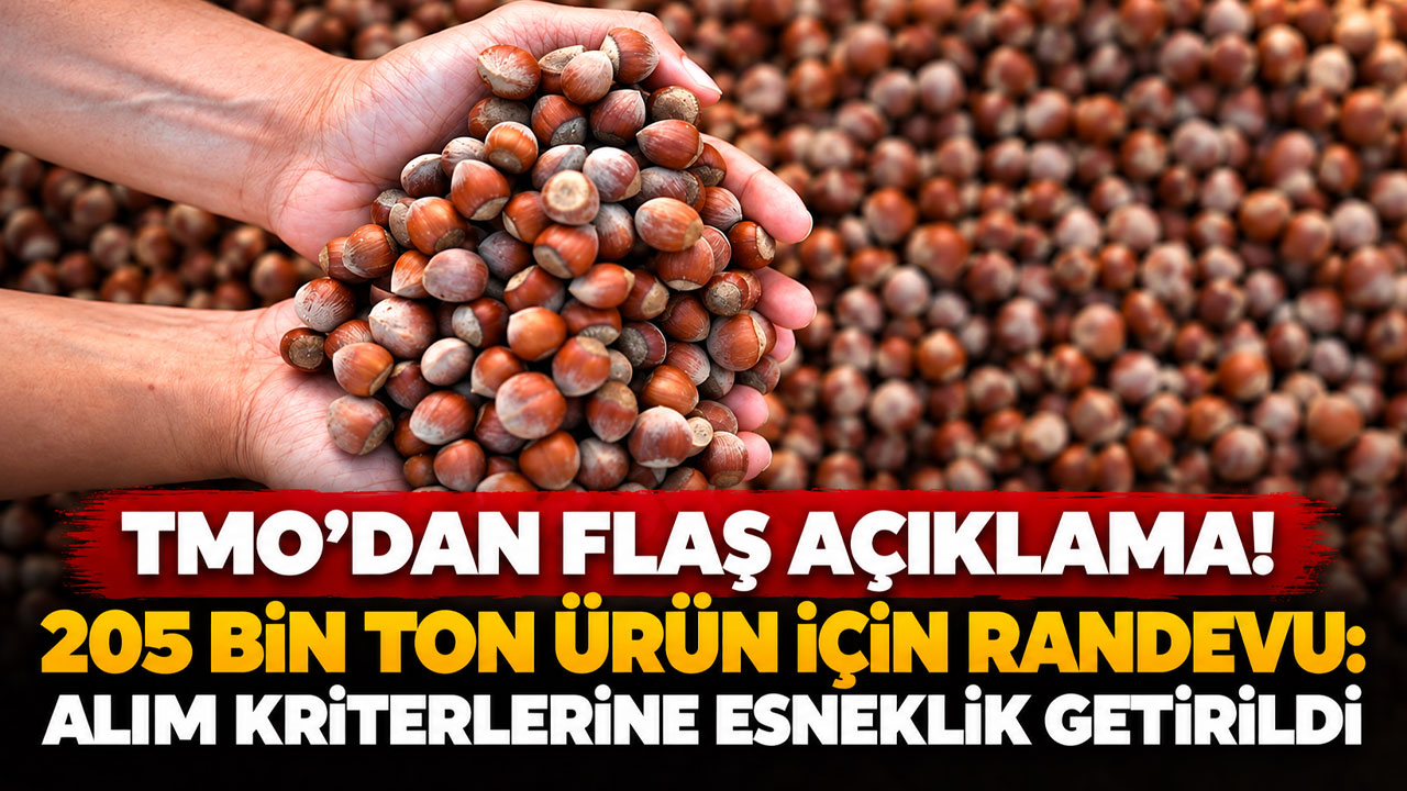 TMO'dan flaş açıklama! 205 bin ton ürün için randevu: Alım kriterlerine esneklik getirildi