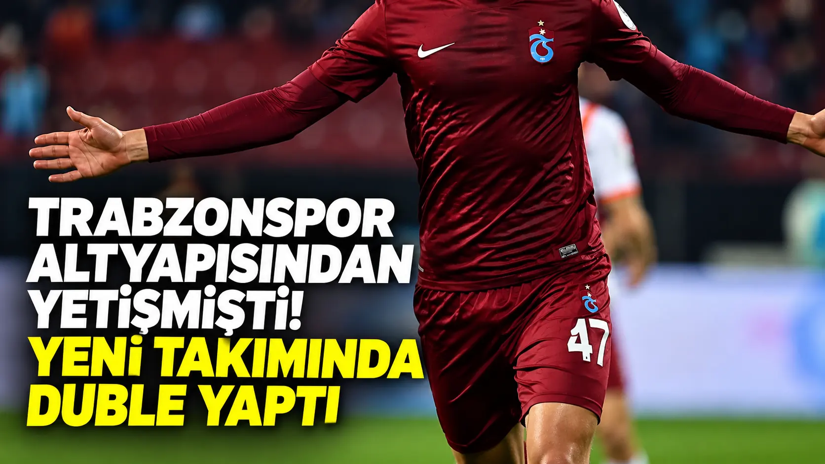 Trabzonspor altyapısından yetişmişti! Yeni takımında duble yaptı