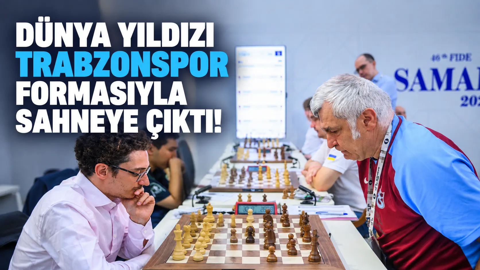 Dünya yıldızı Trabzonspor formasıyla sahneye çıktı!