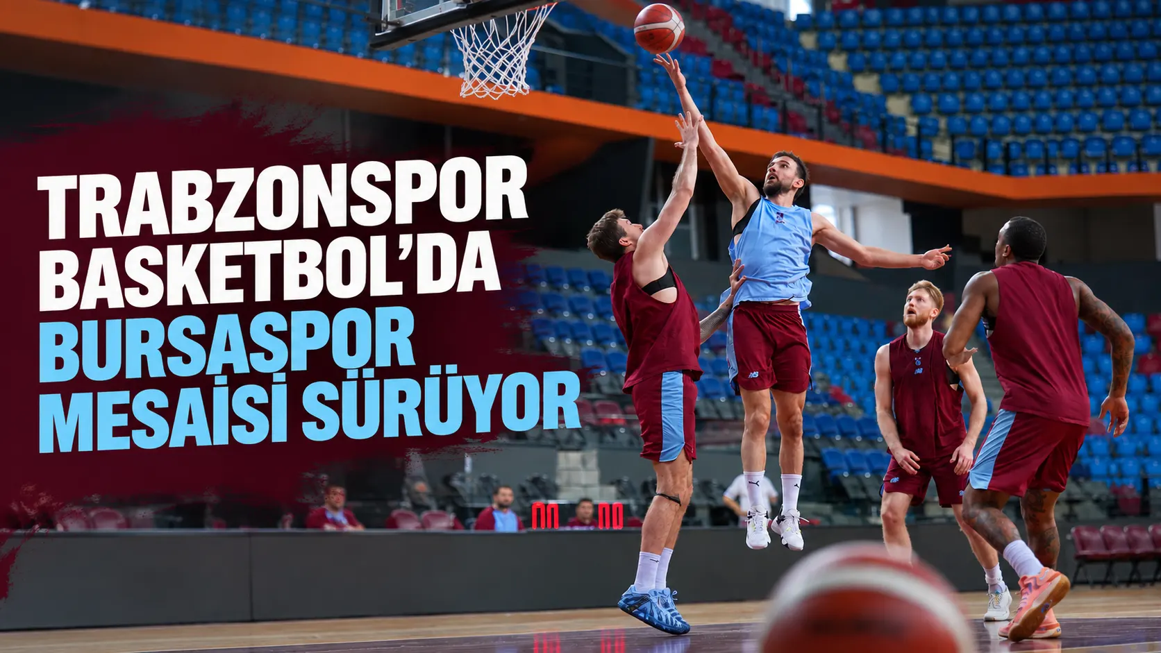 Trabzonspor Basketbol’da Bursaspor mesaisi sürüyor
