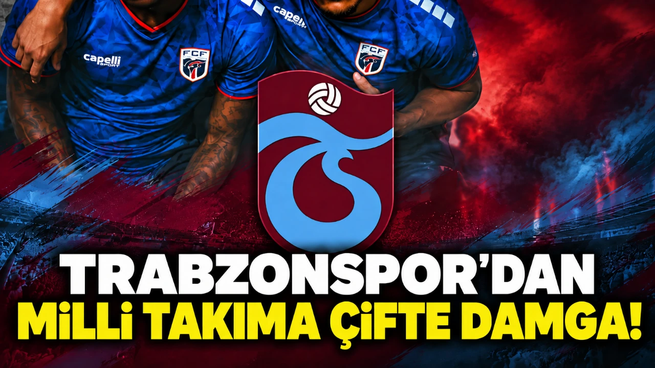 Trabzonspor’dan milli takıma çifte damga!