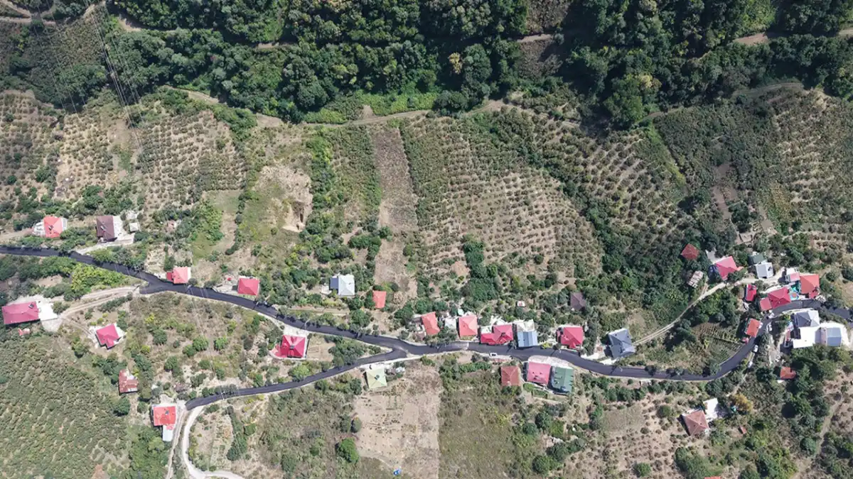Akçaabat’ta ulaşımı rahatlatacak asfalt çalışması tamamlandı