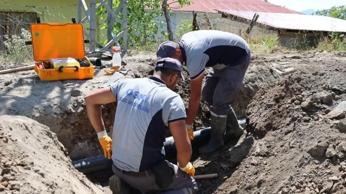 Akkuş’ta 250 hanenin içme suyu sorunu çözüme kavuştu