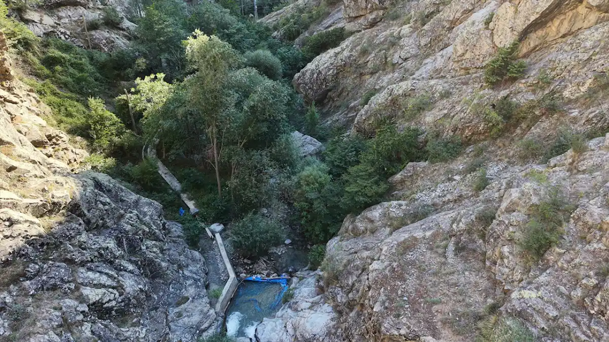 Artvin’de Gizli Cennet! “Ayı Hamamı” ziyaretçilerini büyülüyor