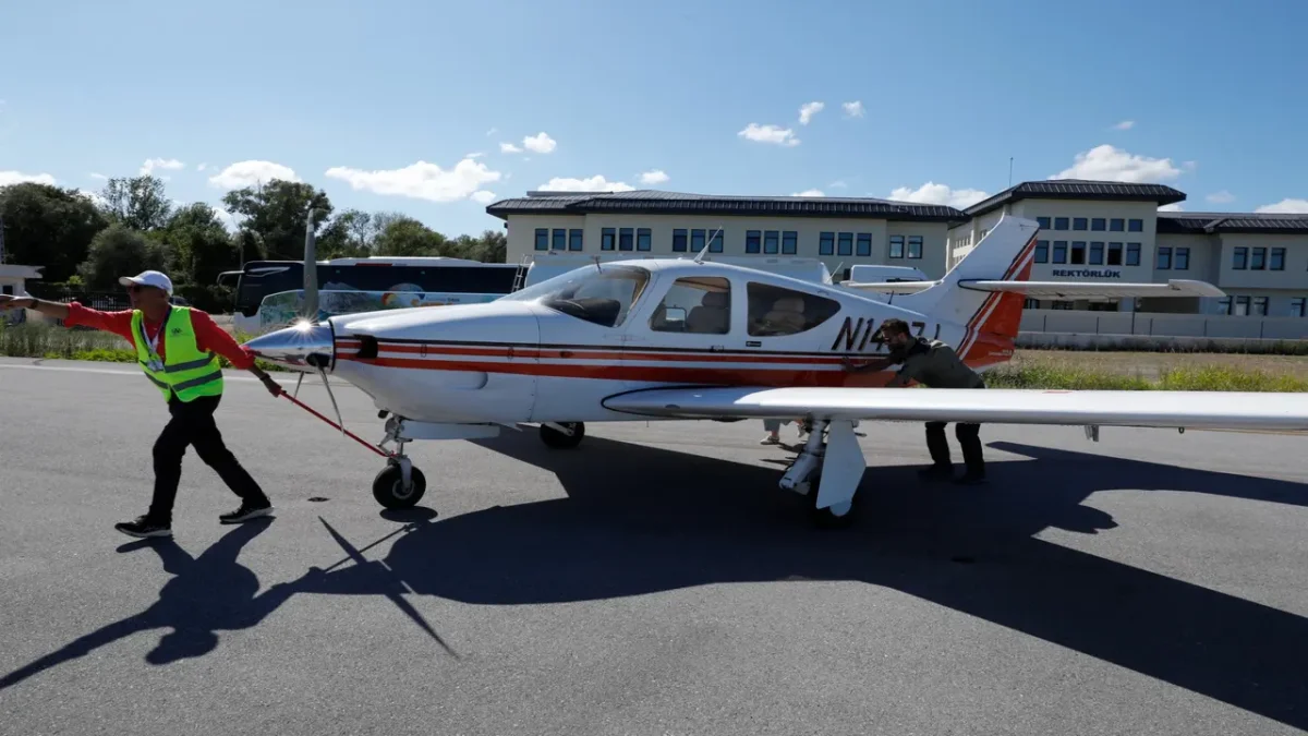 Avrupalı pilotların Karadeniz rotasında Samsun molası
