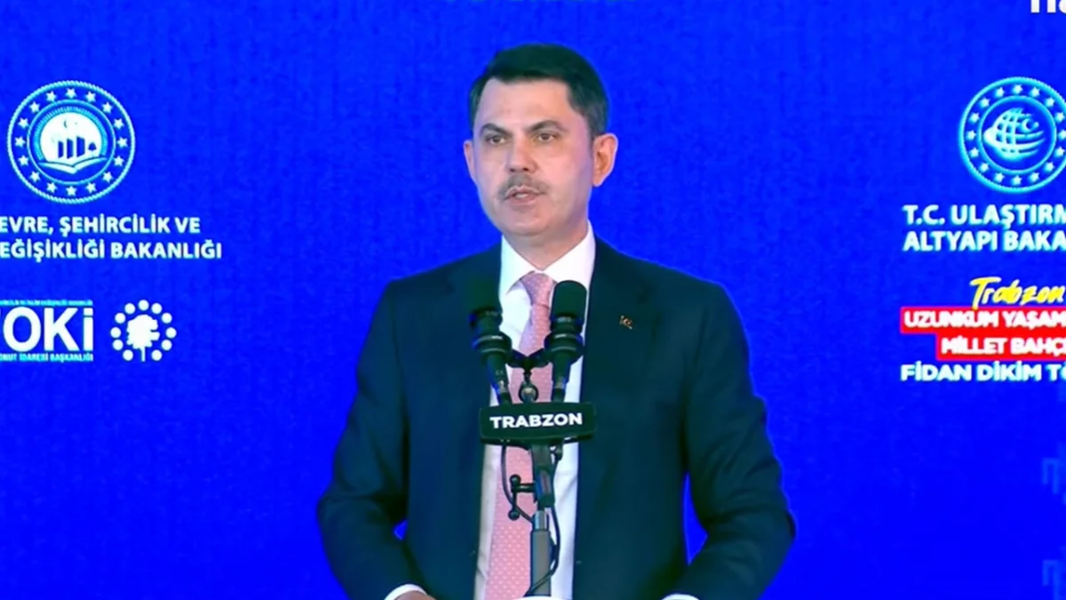 Bakan Kurum Trabzon'a müjdeyi verdi! 1000 ton kapasiteli enerji tesisi geliyor