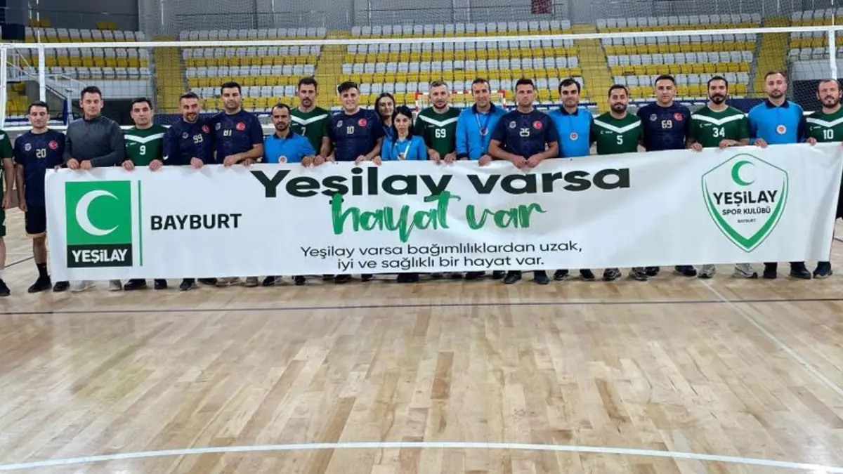 Bayburt’ta Cumhuriyet Bayramı için voleybol turnuvası