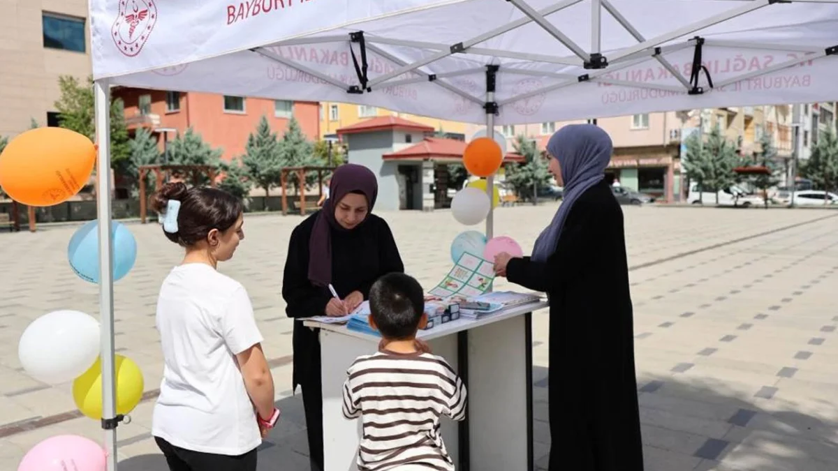 Bayburt’ta Çocuklara Sağlıklı Yaşam Eğitimi