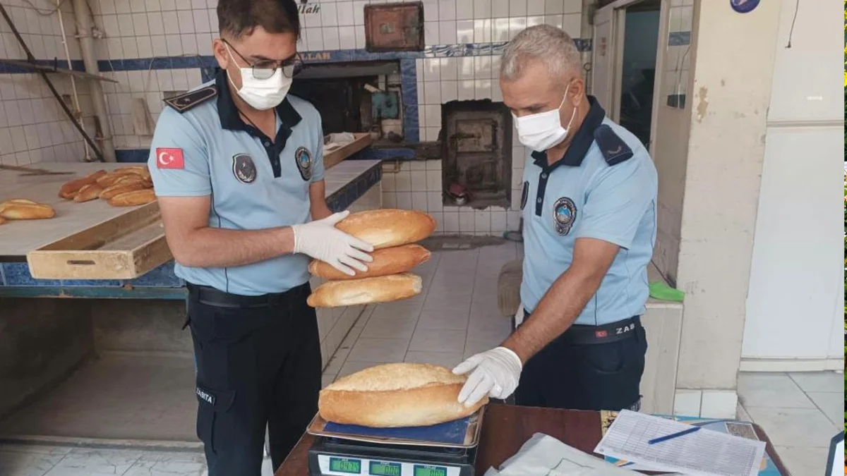 Bayburt’ta fırınlarda hijyen ve gramaj denetimi