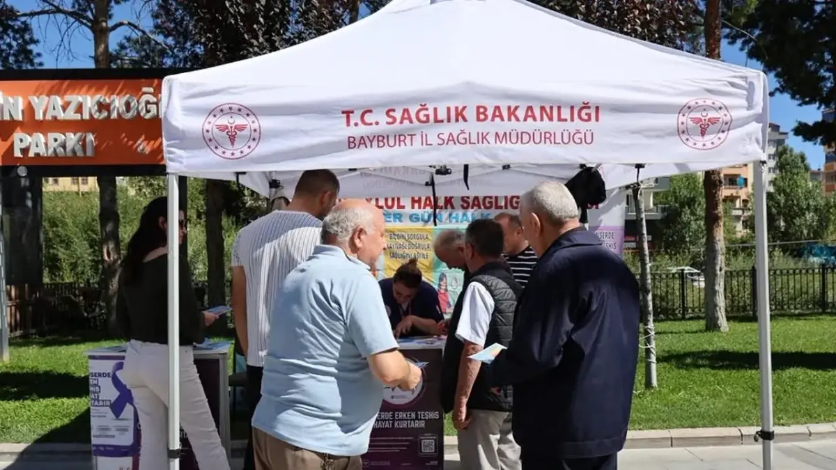 Bayburt’ta kanser taramalarına yönelik farkındalık çalışması