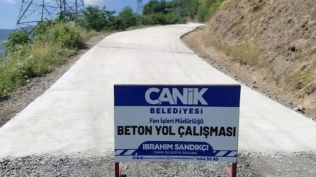Canik’te kırsal mahallelere 150 milyon TL’lik yol yatırımı