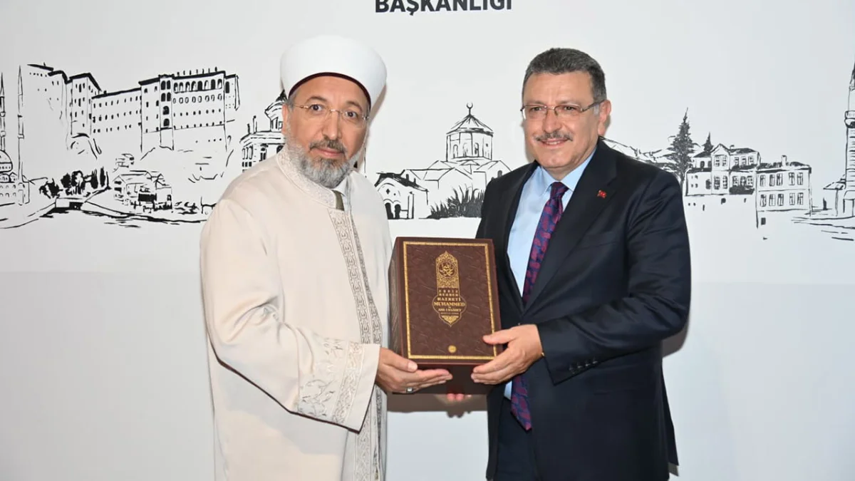 Diyanet İşleri Başkanı Arpaguş’tan Trabzon’da Başkan Genç’e ziyaret
