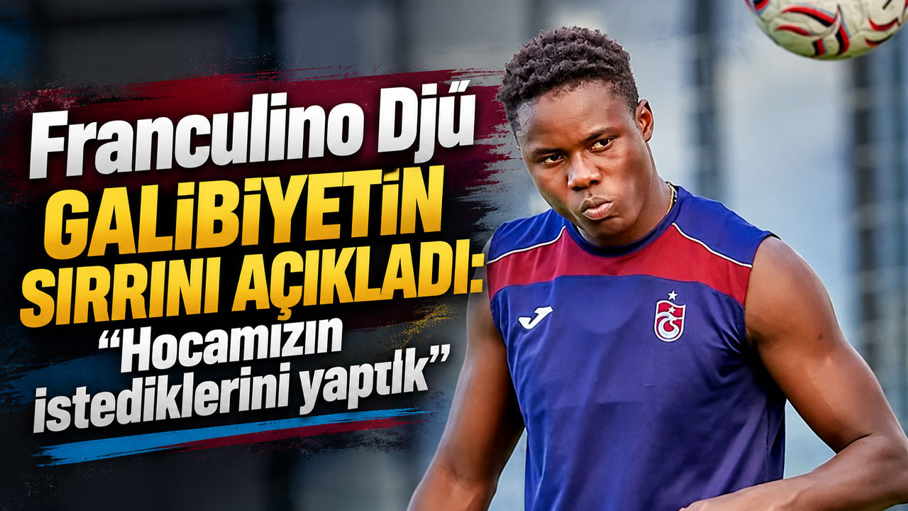 Franculino Djú galibiyetin sırrını açıkladı: “Hocamızın istediklerini yaptık”