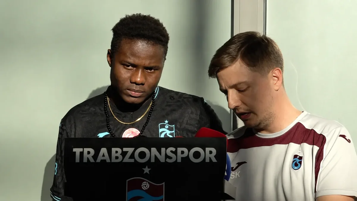 Franculino Dju Trabzon’da: ''Elimden gelen her şeyi yapacağım''