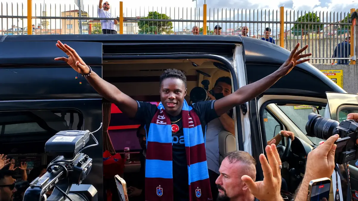 Franculino Dju’dan Trabzonspor’da ilk üçlü!
